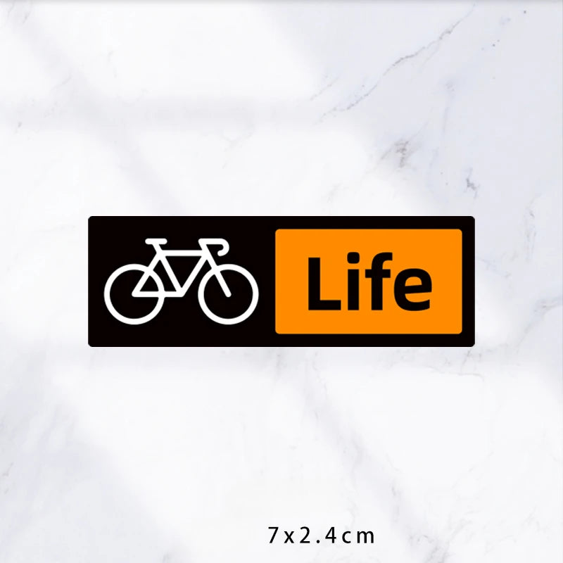 Bike Life Handlebar Sticker