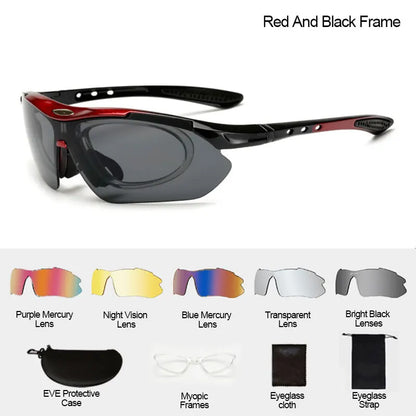 Multi-Lens Cycling Sunglasses