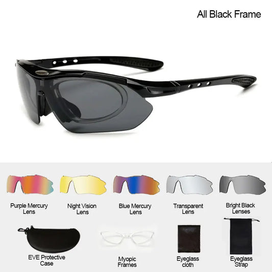 Multi-Lens Cycling Sunglasses