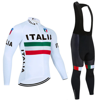 Winter Italy Cycling Jersey Set 