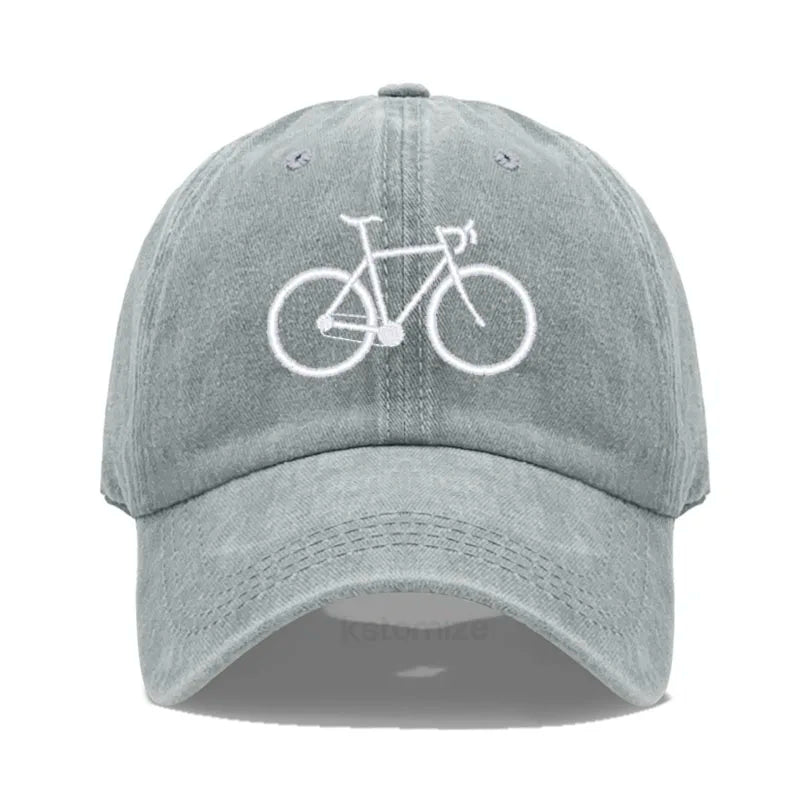 Fahrrad-Baseballmütze aus Baumwolle