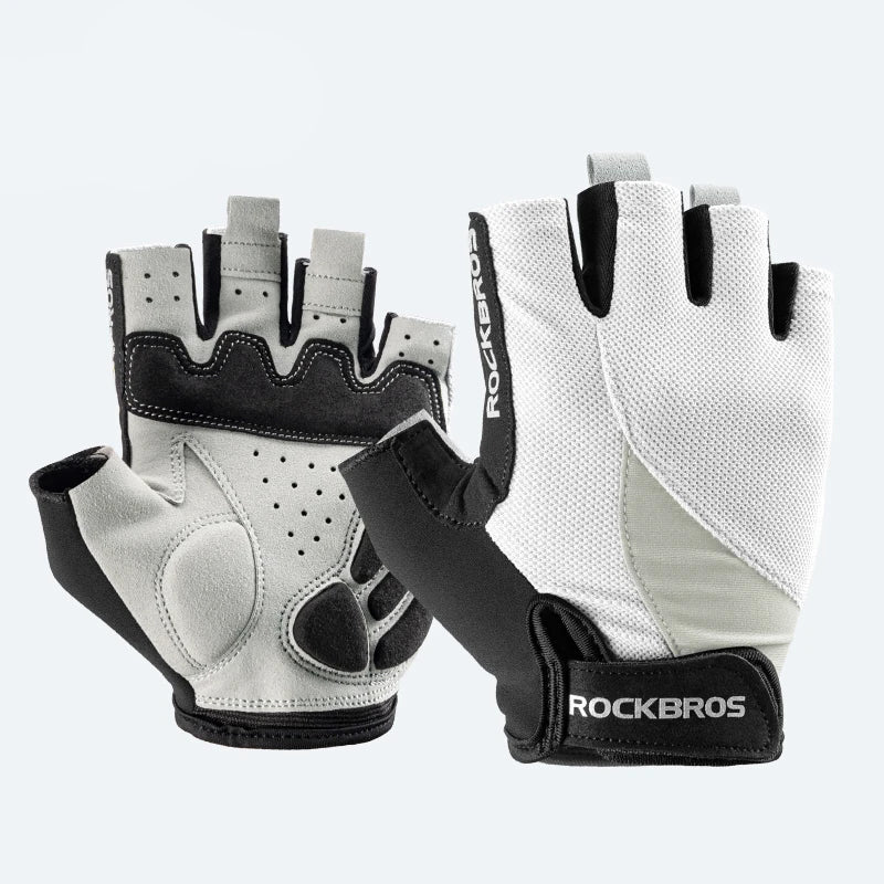 Comfort Grip Fingerless Cycling Gloves