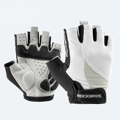 Comfort Grip Fingerless Cycling Gloves