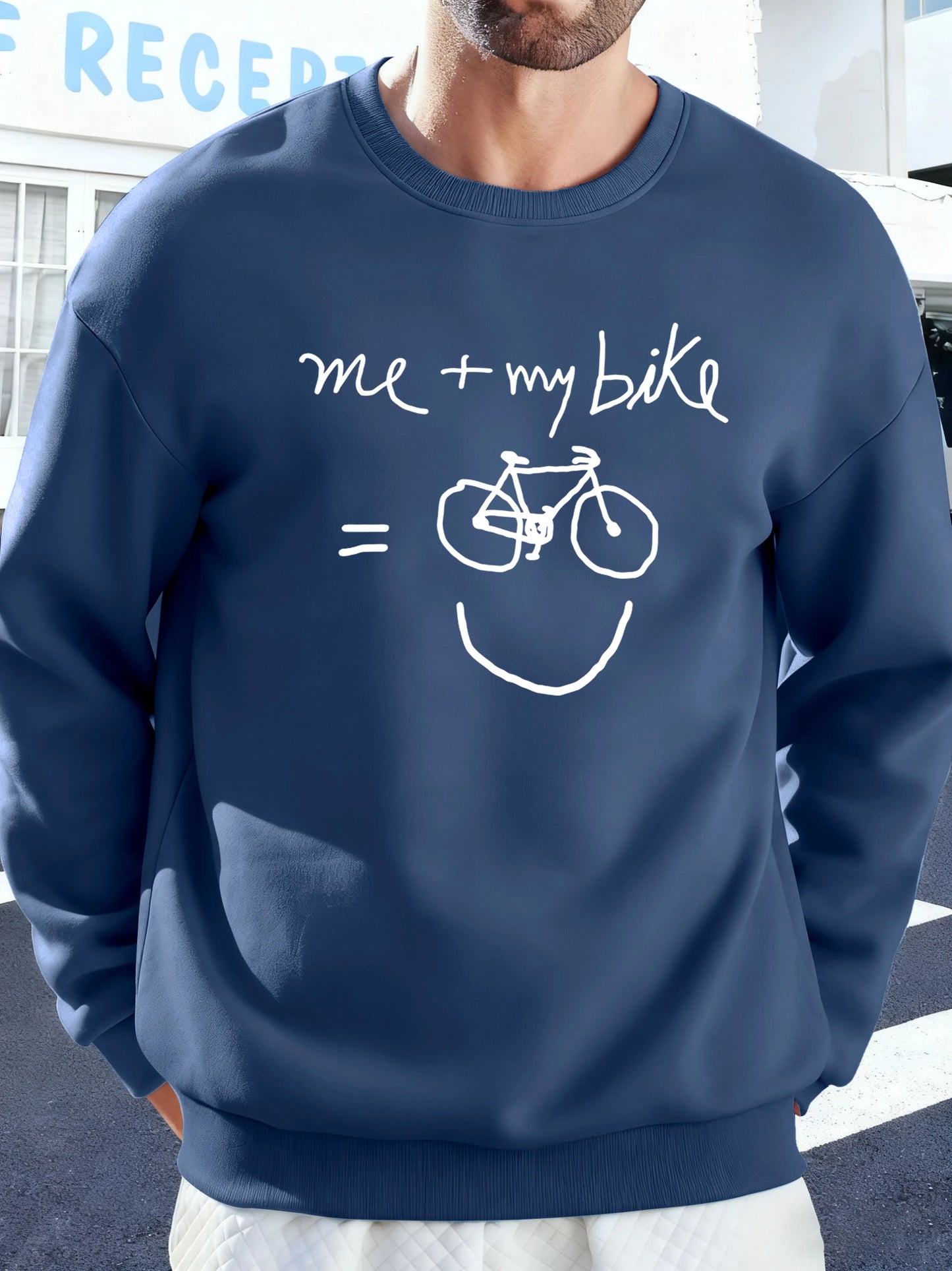 Me + My Bike Crewneck Sweatshirt