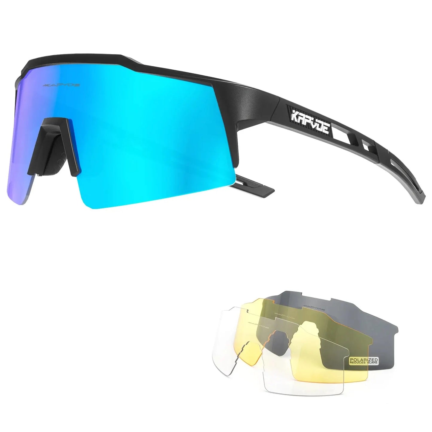 Multi-Lens Cycling Glasses