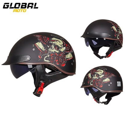 Retro Half-Shell Cycling Helmet