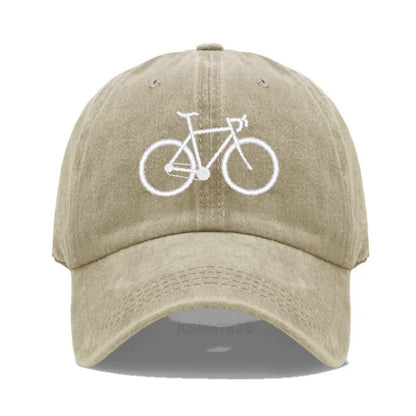 Fahrrad-Baseballmütze aus Baumwolle