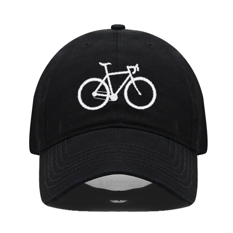 Fahrrad-Baseballmütze aus Baumwolle