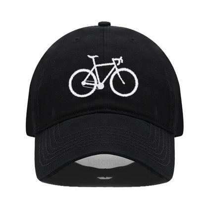 Fahrrad-Baseballmütze aus Baumwolle
