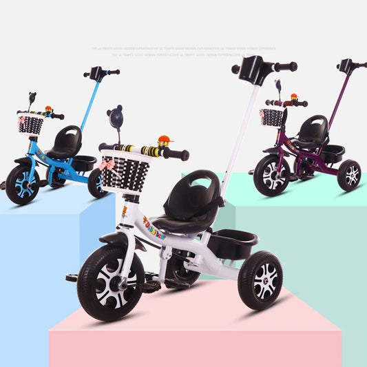 3-in-1 Multi-Stage Toddler Tricycle