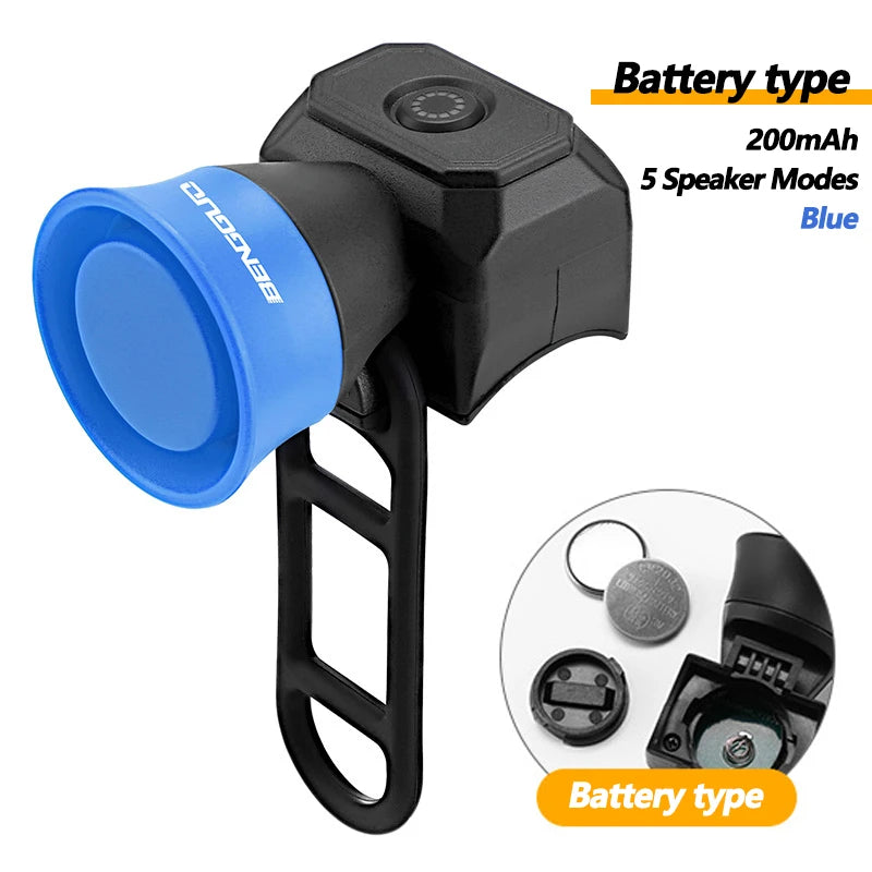 Rechargeable 120dB Bicycle Horn
