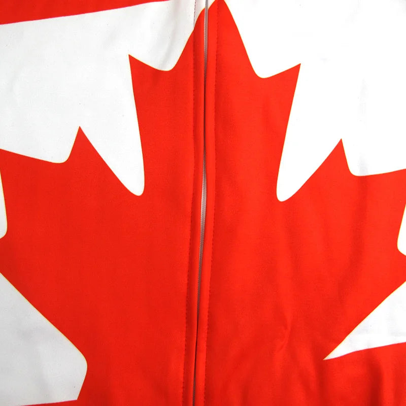 Camisa Canadá Manga Curta Ciclismo 