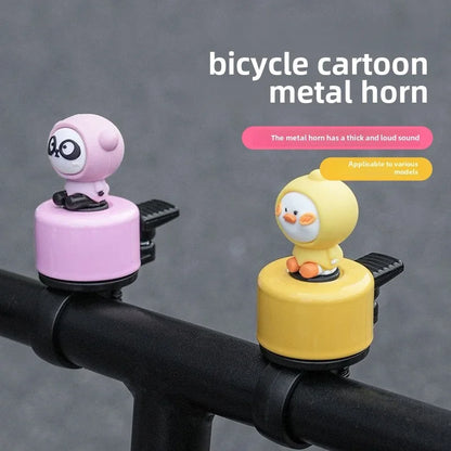 Cartoon Copper Bike Bell – Universal Fit | MTB, Road & Scooter | 4 Colours