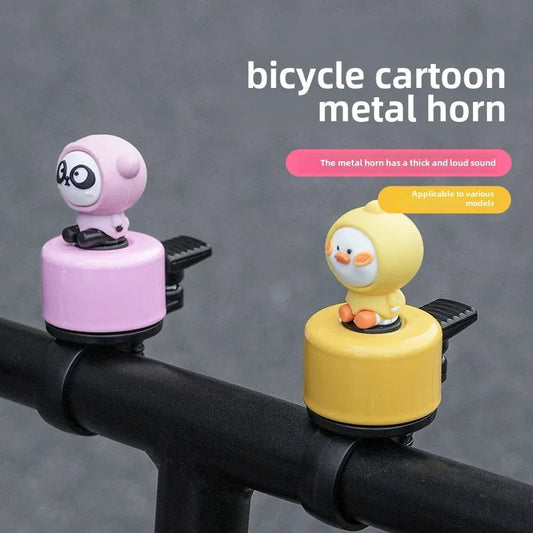Cartoon Copper Bike Bell – Universal Fit | MTB, Road & Scooter | 4 Colours