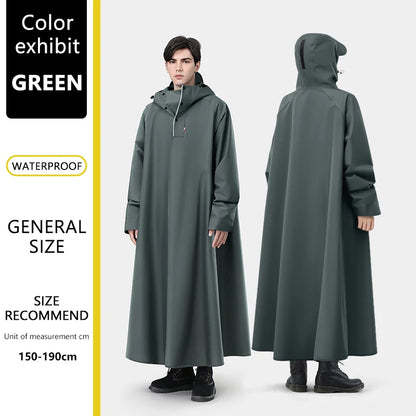 Long Waterproof Cycling Poncho