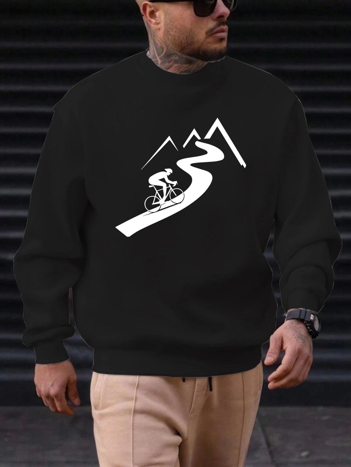 Mountain Road Cycling Sweatshirt