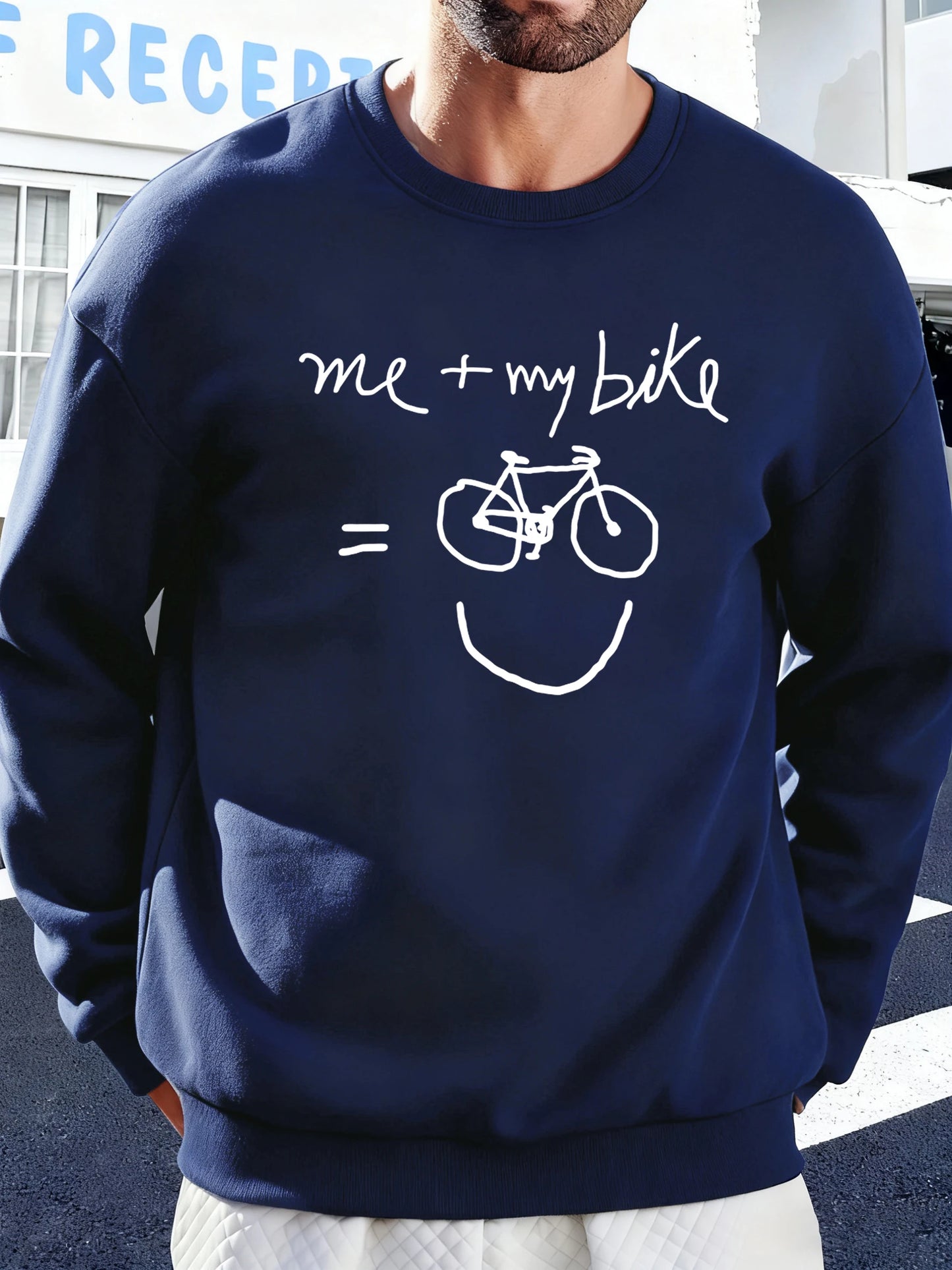 Me + My Bike Crewneck Sweatshirt