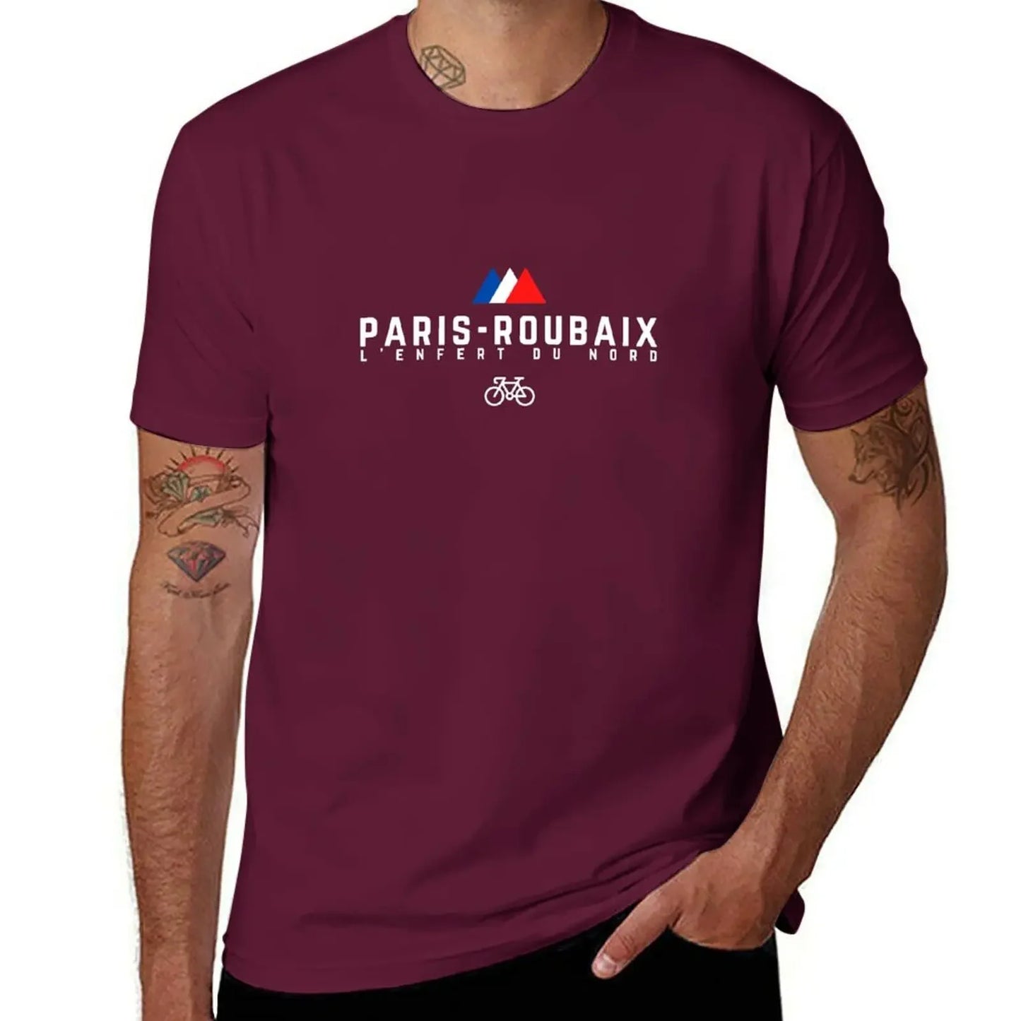 Camiseta estilo Paris-Roubaix
