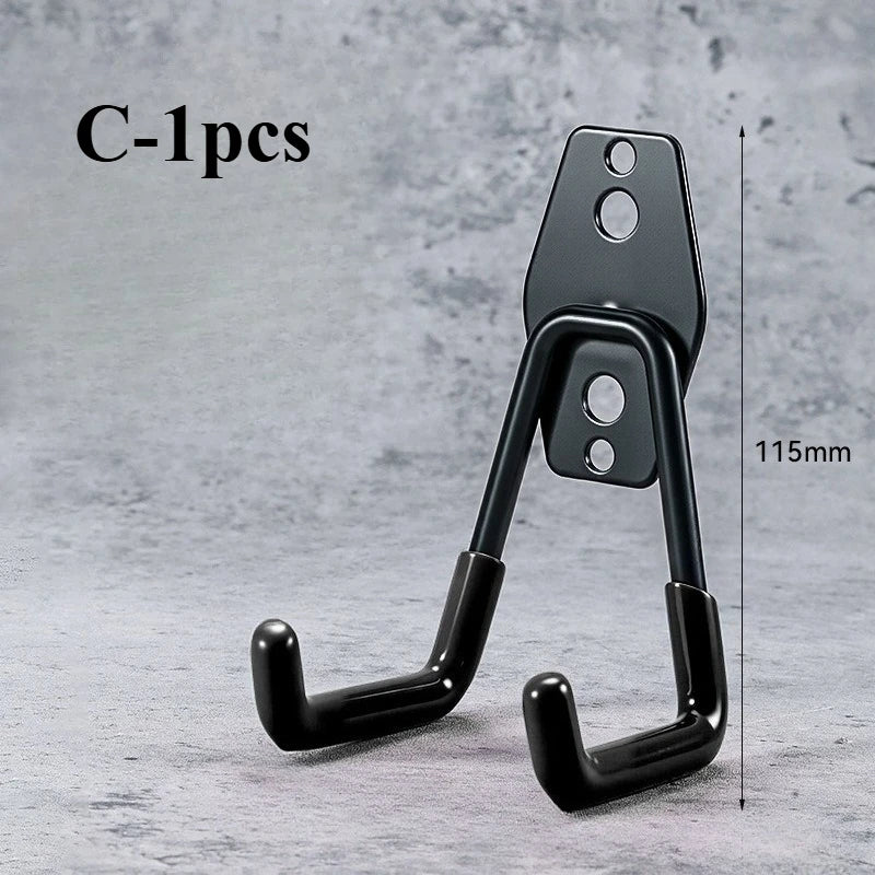 Heavy-Duty Metal Wall Hook – Garage Bike & Tool Storage