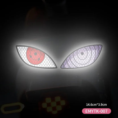 Demon Eyes Reflective Sticker for Bicycle 