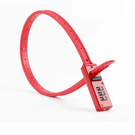 3-Digit Combination Cable Lock – Keyless Anti-Theft Bike & Helmet Lock