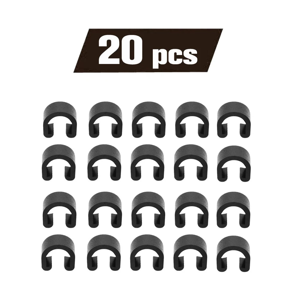 10–100pcs Bike Brake Cable Housing Clip 