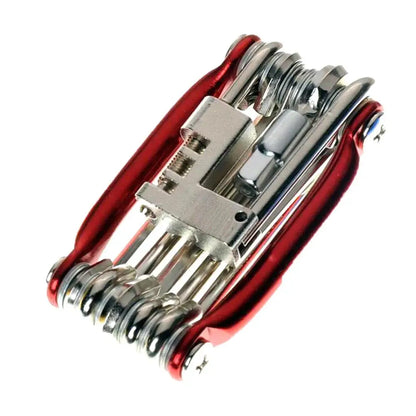 11-in-1 Bicycle Repair Multi-Tool – Aluminum Alloy