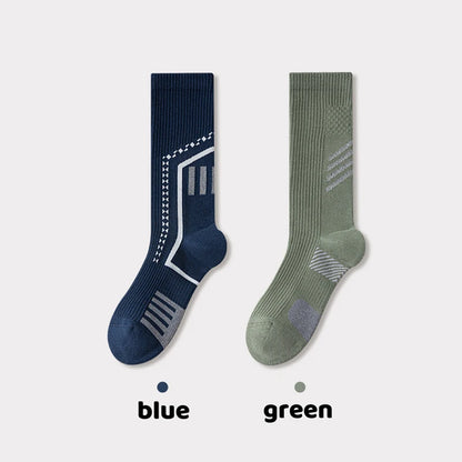 2 Pairs Cycling Socks High-Elasticity