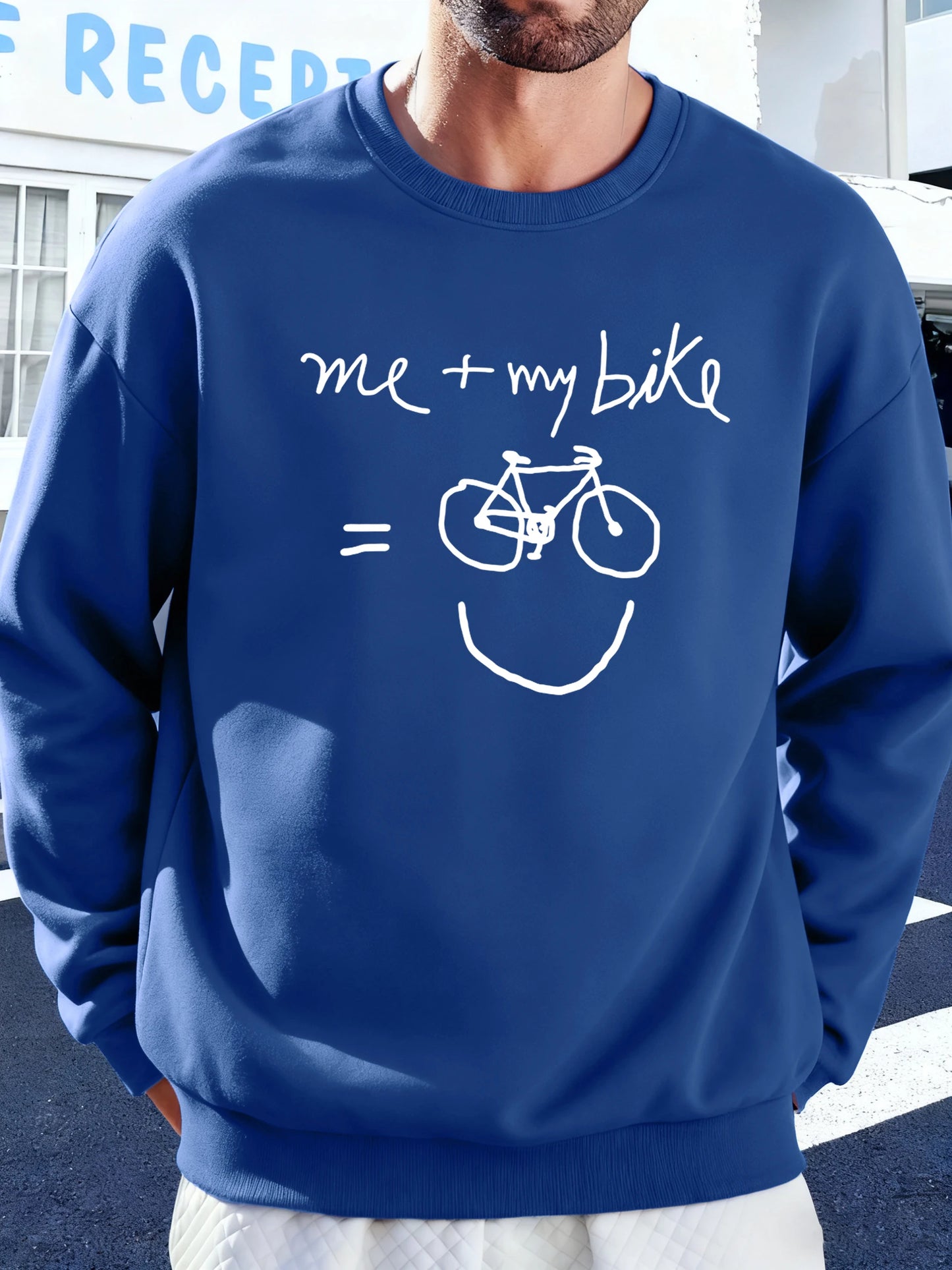 Me + My Bike Crewneck Sweatshirt