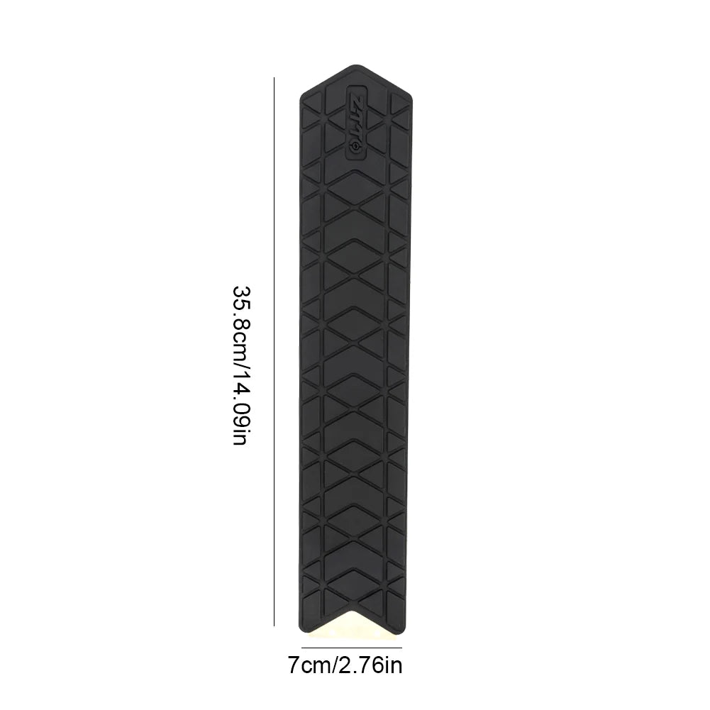 Silicone Bike Frame Protector Set – Chainstay + Down Tube