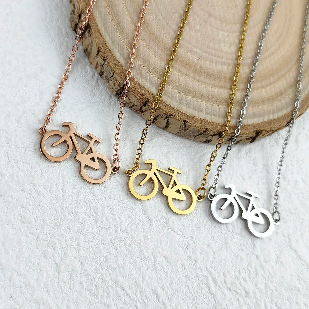 Fun Bicycle Necklace Collar