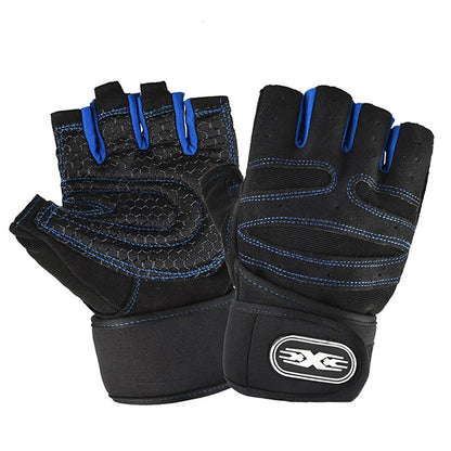 Half-Finger Cycling Gloves – Shock-Absorbing, Breathable | M–XL