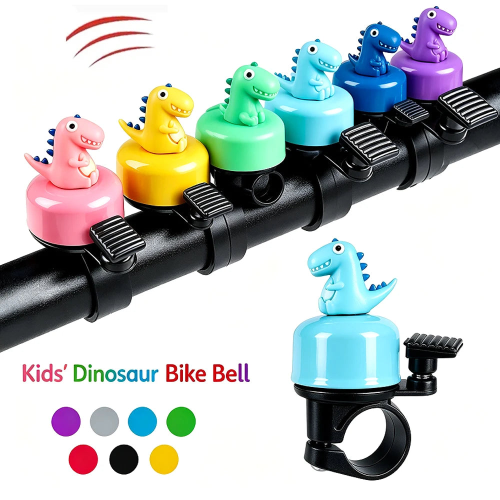 Cartoon Aluminium Bike Bell – Super Loud | MTB, Scooter & Kids | 6 Colours