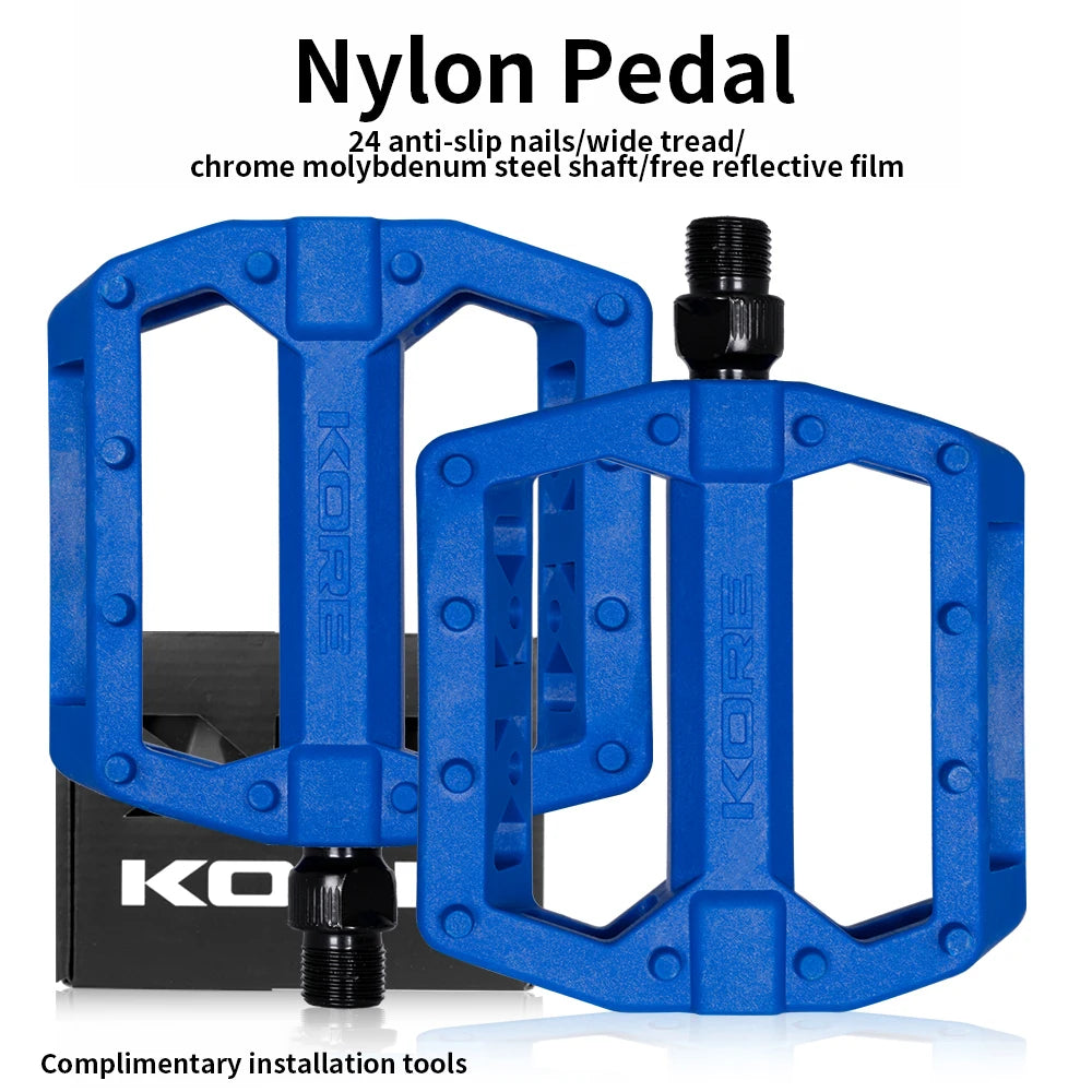 Pedali per bicicletta leggeri in fibra di nylon