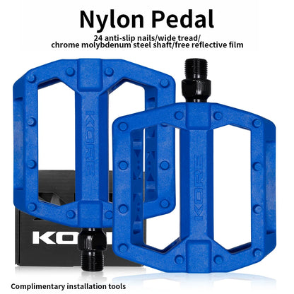 Pedali per bicicletta leggeri in fibra di nylon