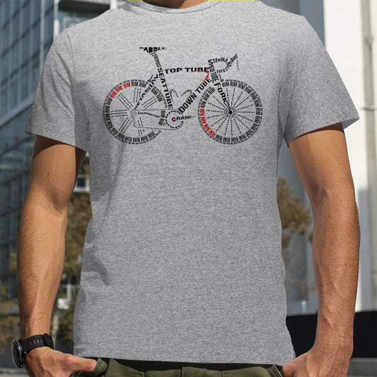 Künstlerisches Typografie-T-Shirt