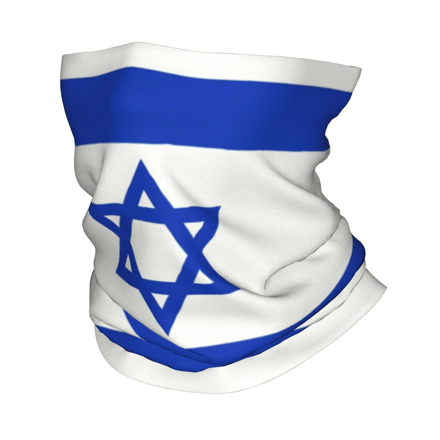 Cuello de diadema de invierno con bandera de Israel