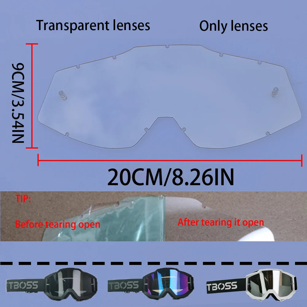 Dustproof Racing Glasses