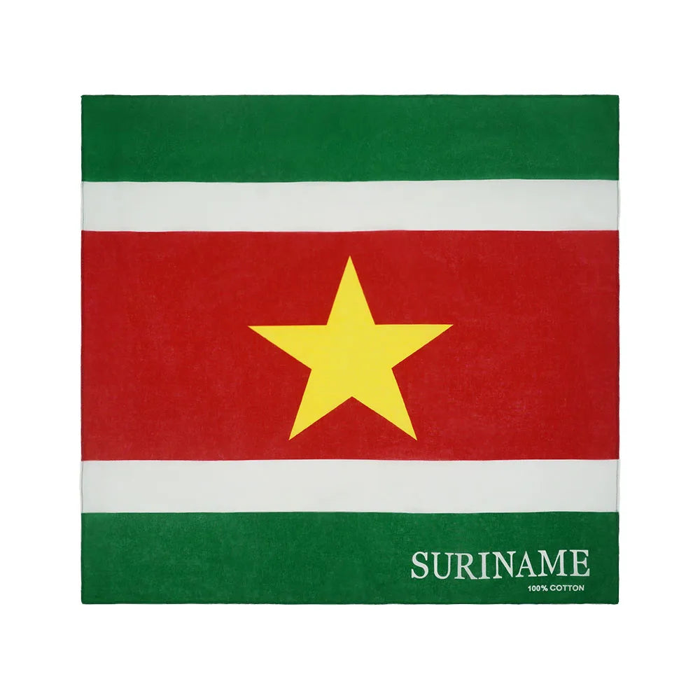 Cotton Bandana National Flag Cyclist 