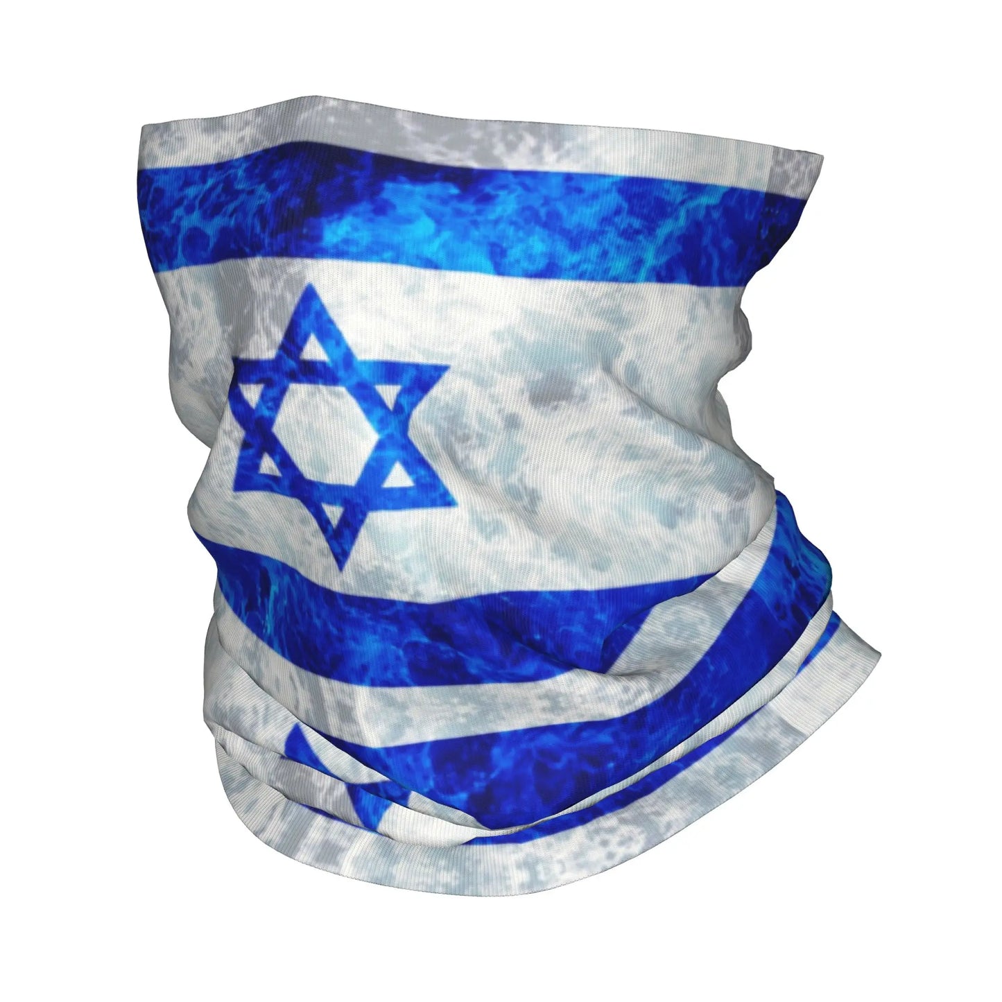 Cuello de diadema de invierno con bandera de Israel