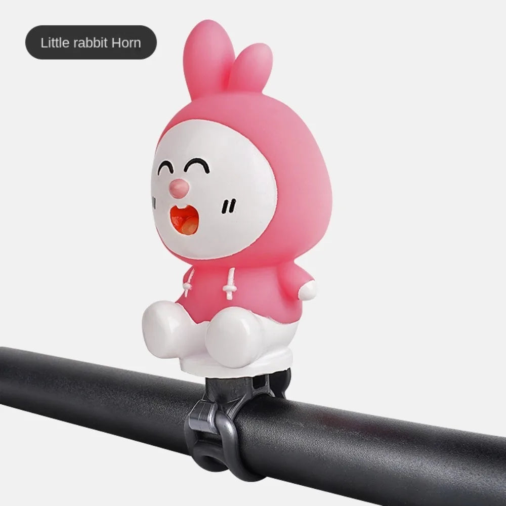 Animal Character Kids Bike Bell – Silicone | Duck, Rabbit, Tiger, Bear