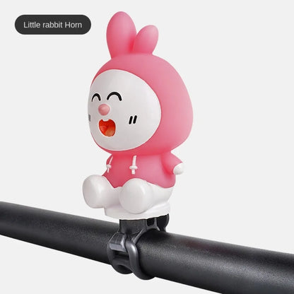 Animal Character Kids Bike Bell – Silicone | Duck, Rabbit, Tiger, Bear