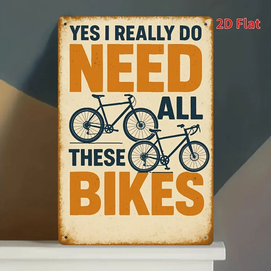 Vintage Bicycle Theme Sign Wall Decor