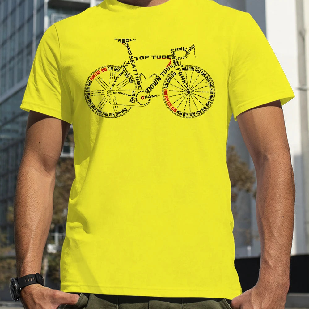 Künstlerisches Typografie-T-Shirt