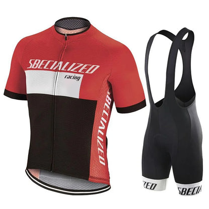 Cycling Jersey Set with Gel Pad 