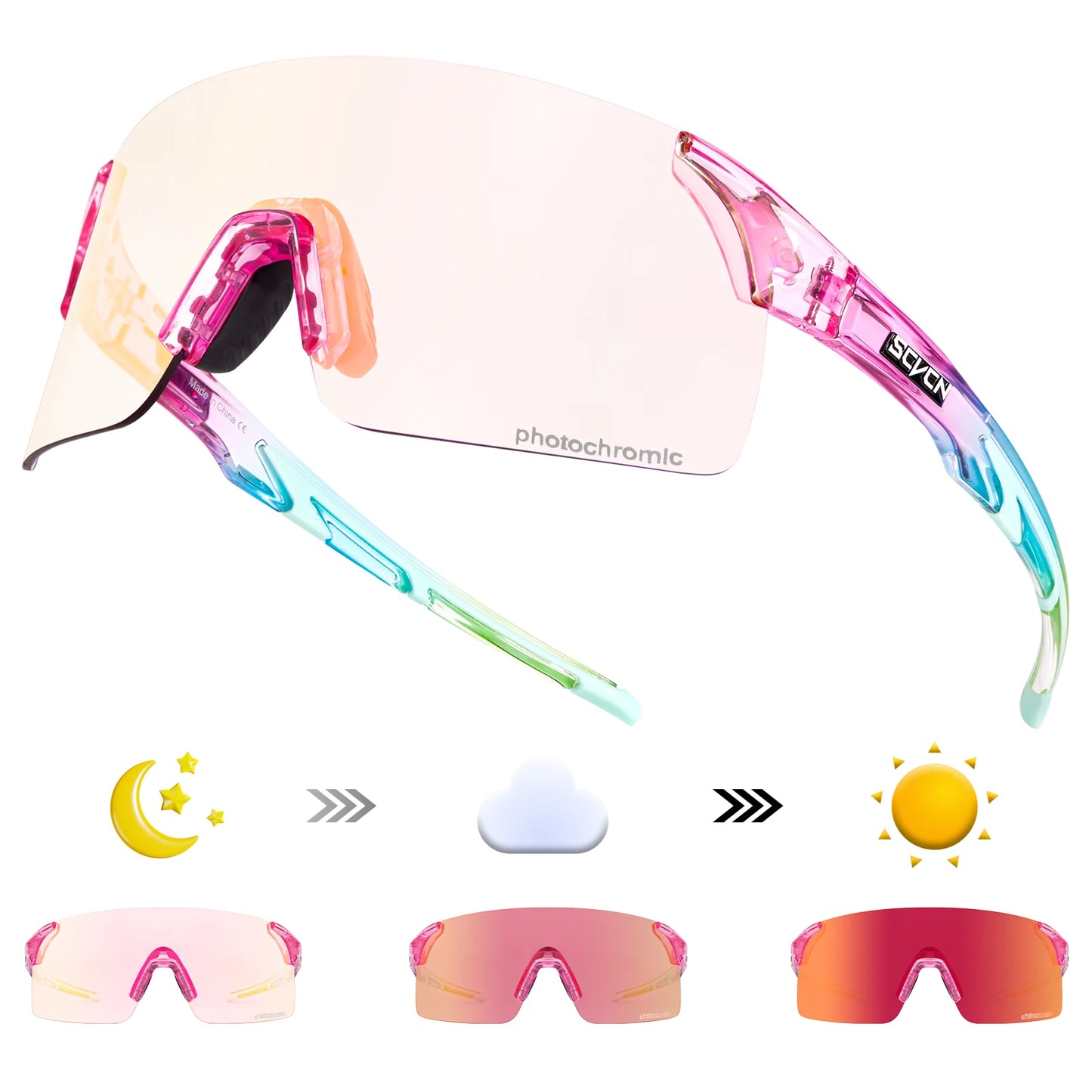 Futuristic Shield Sunglasses