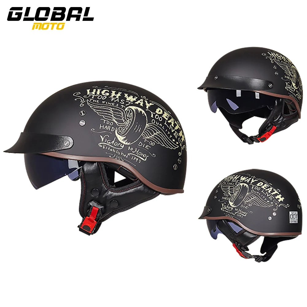 Retro Half-Shell Cycling Helmet