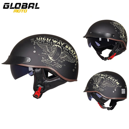 Retro Half-Shell Cycling Helmet