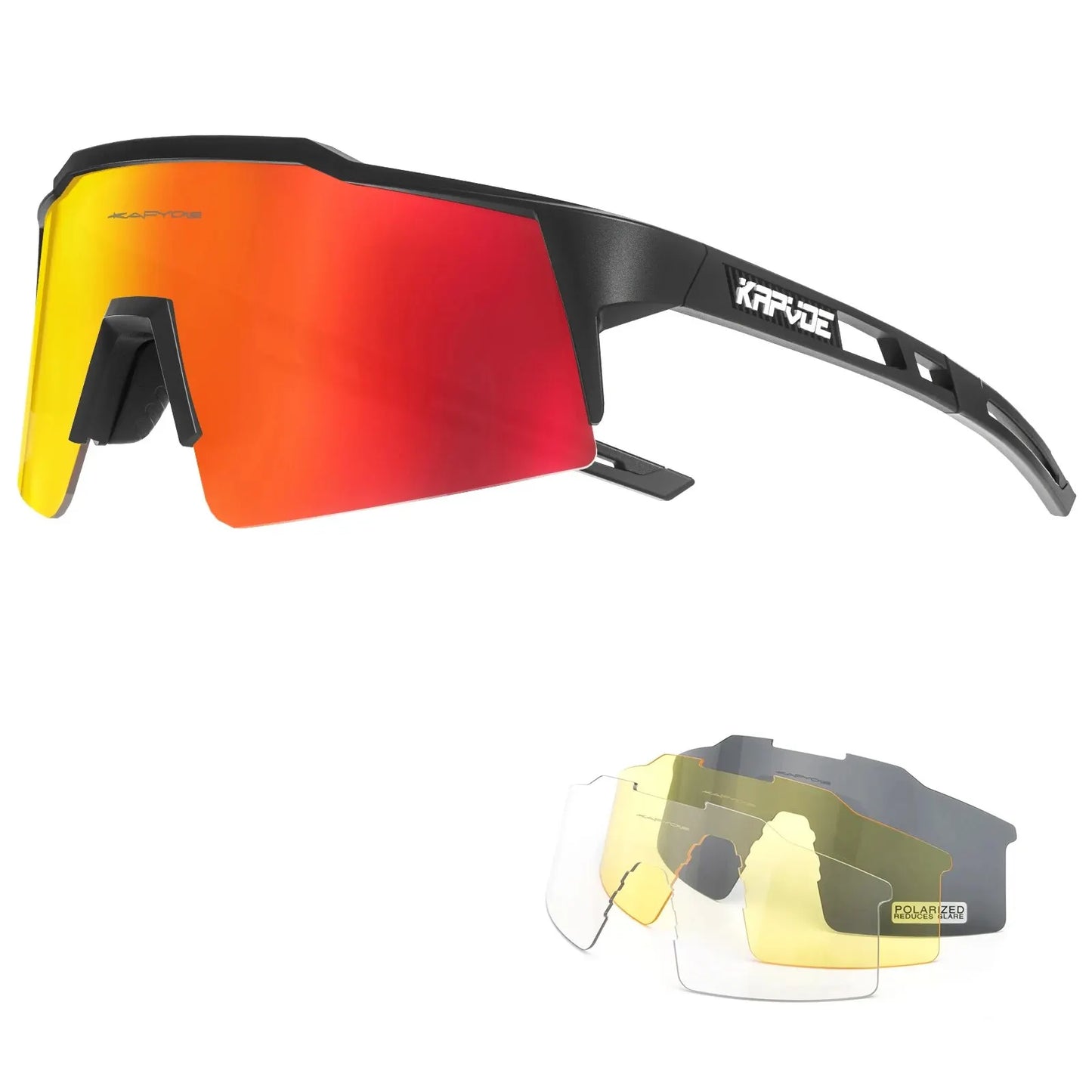 Multi-Lens Cycling Glasses