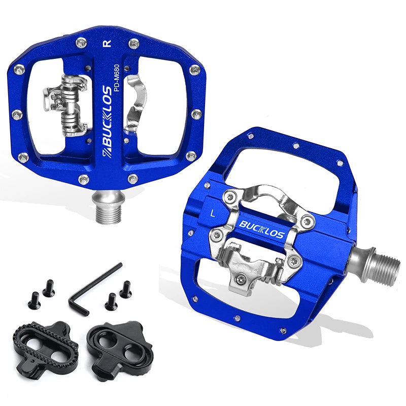 Dual-Sided SPD & Flat Bike Pedals